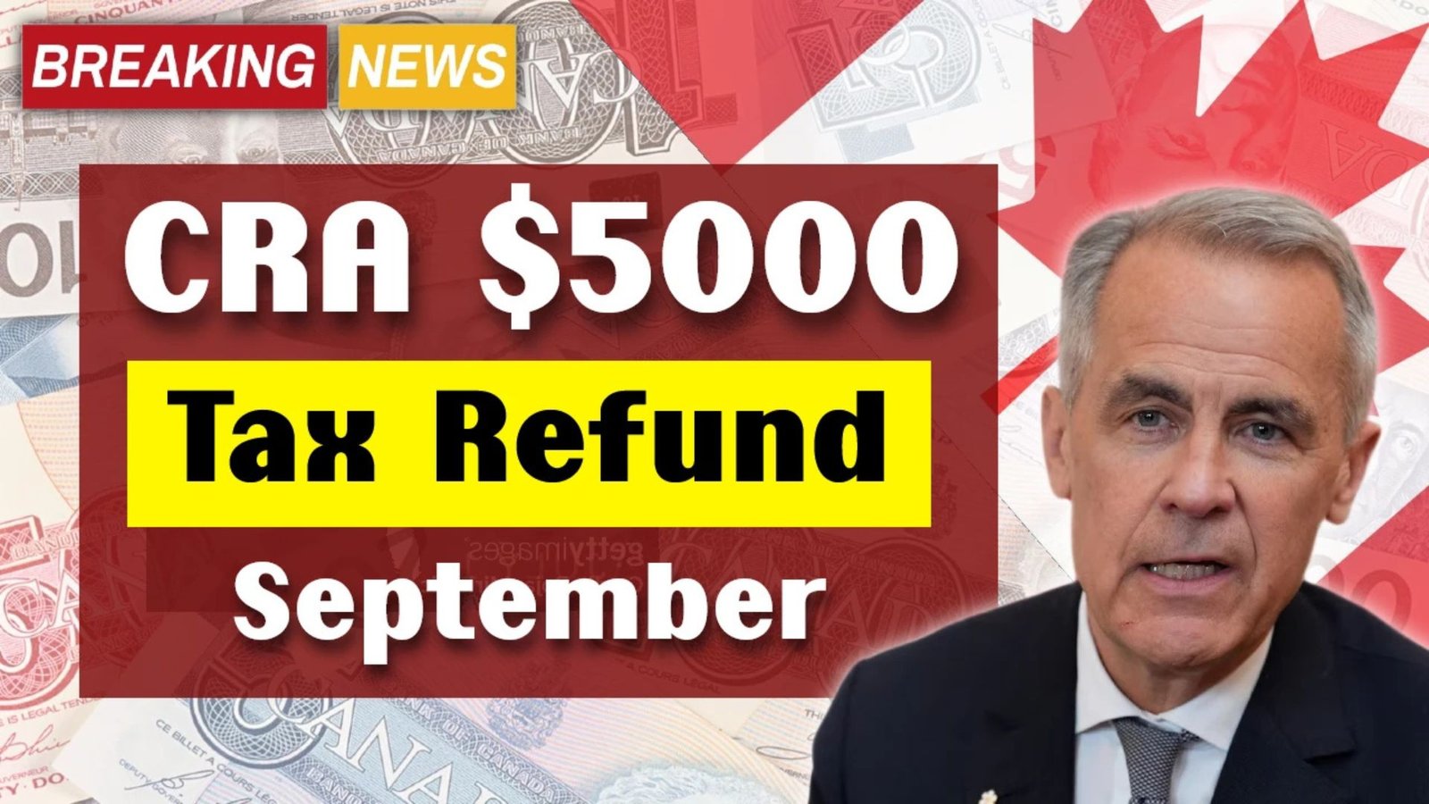 CRA $5000 Tax Refund September 2025