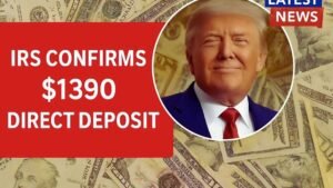 IRS Confirms $1390 Direct Deposit Relief for September 2025 — Check Eligibility & Claim Process